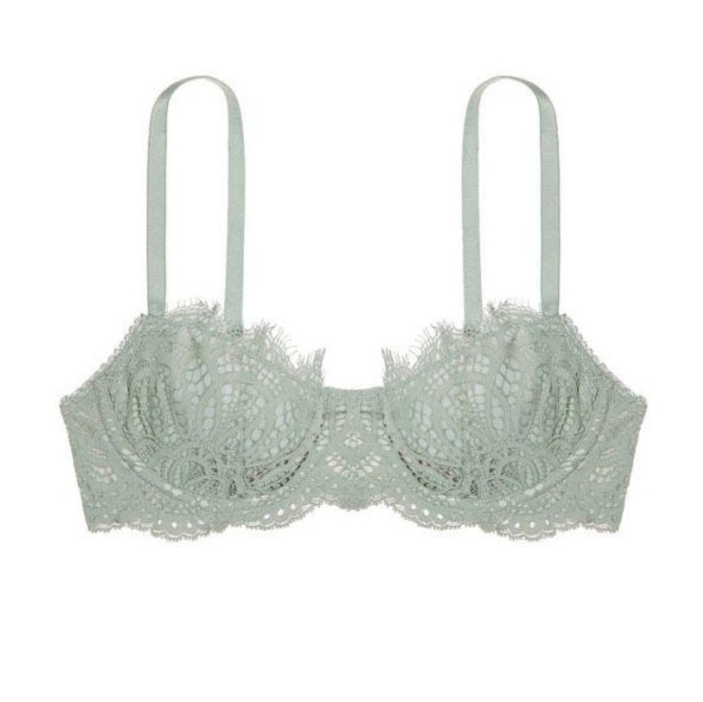 Victoria's Secret Dream Angels Wicked Unlined Lace Balconette Bra 34D